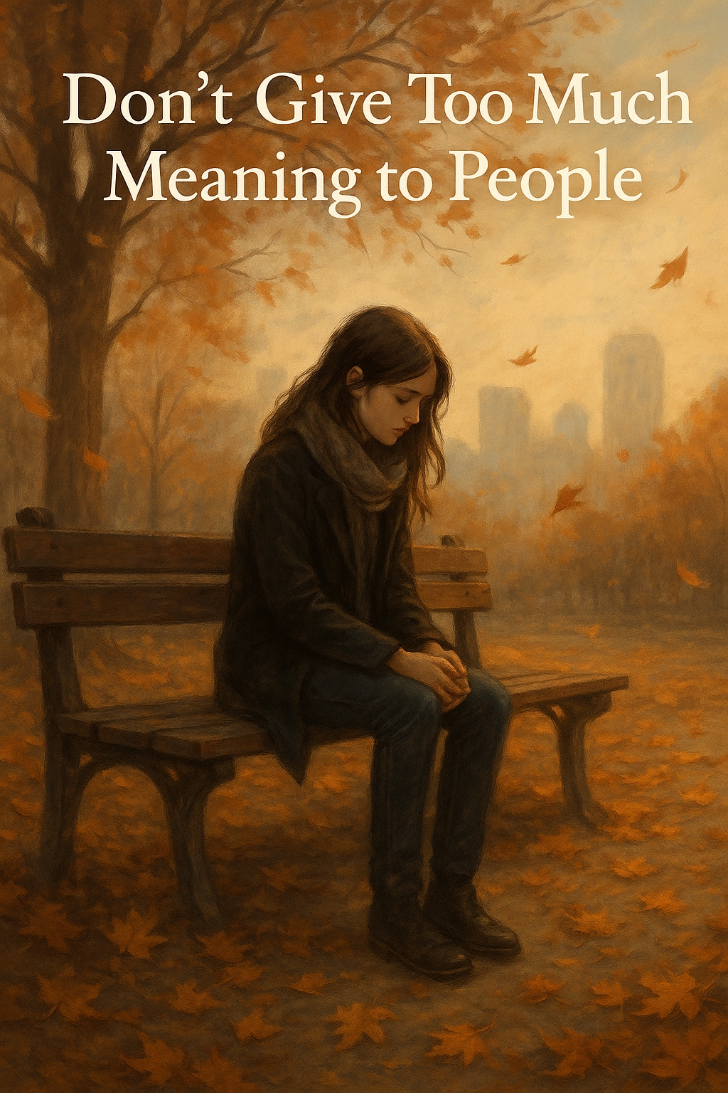 Don’t Give Too Much Meaning to People