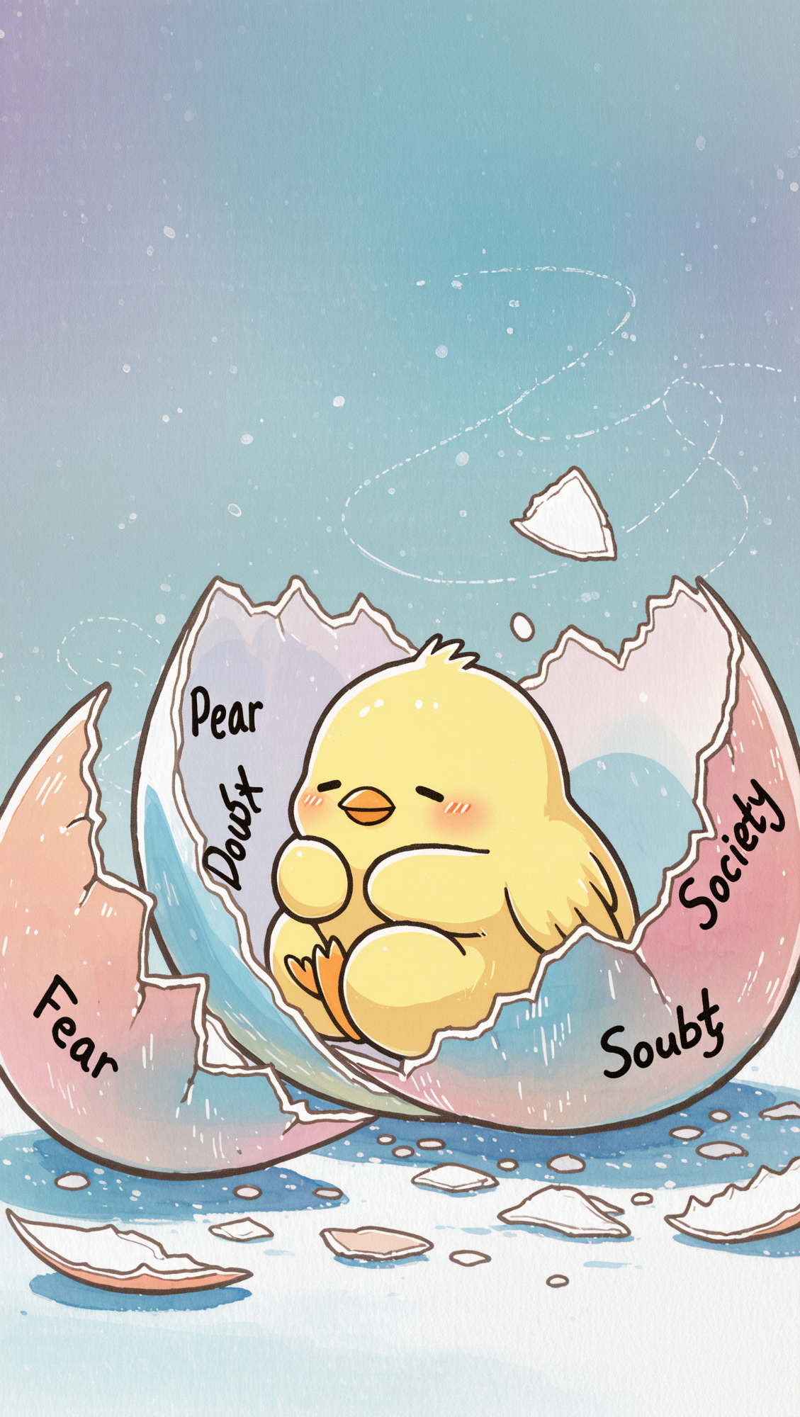Chicken egg – Metaphor